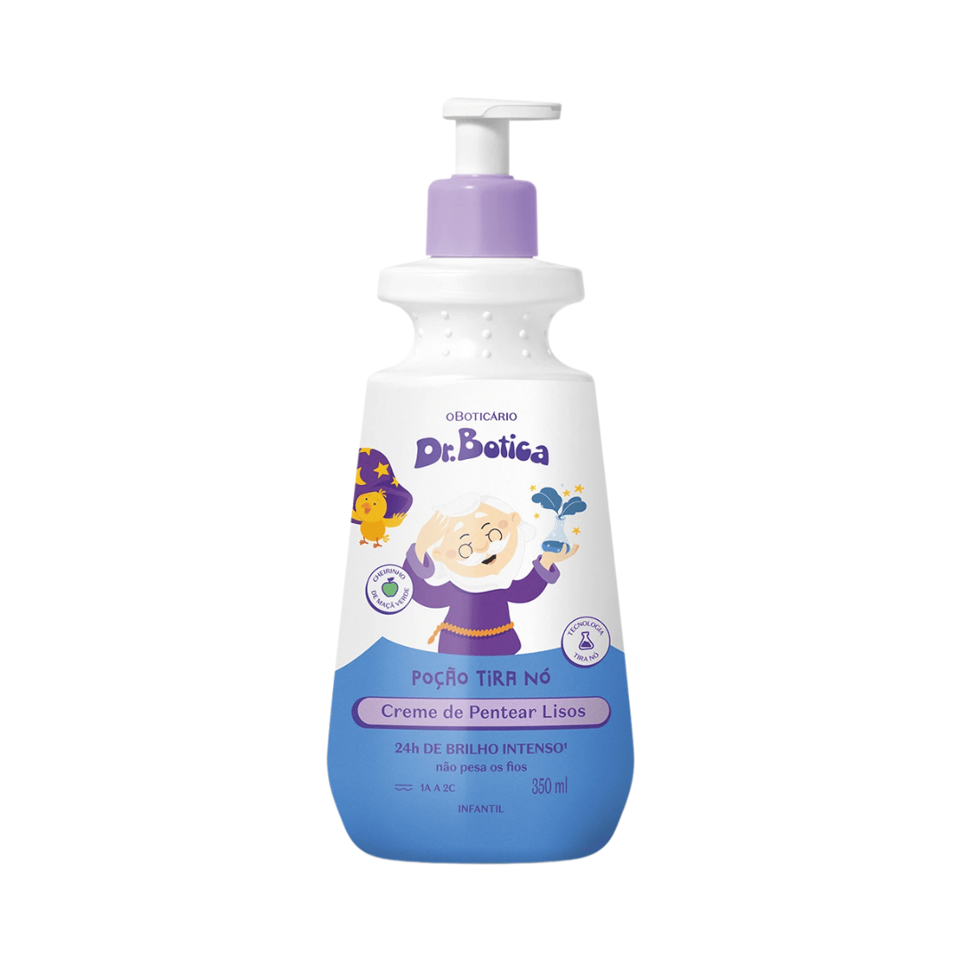 Creme Para Pentear Infantil Cabelos Lisos 1A À 2C Dr.Botica Poção Tira Nó 350ml
