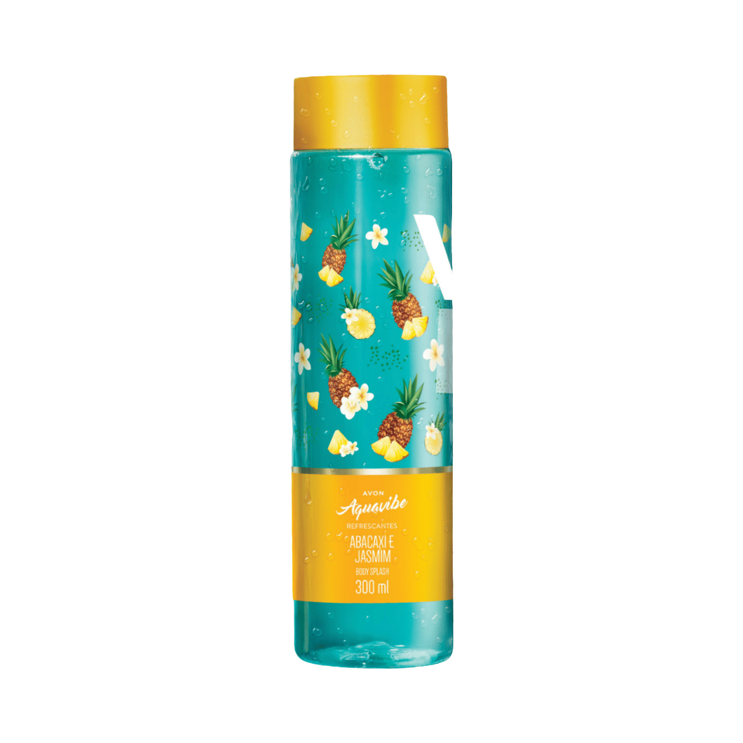 Aquavibe Body Splash Refrescantes Abacaxi E Jasmim 300ml
