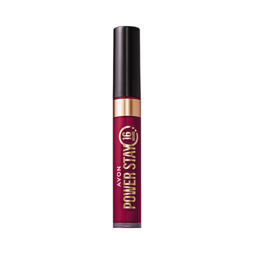 Batom Líquido Matte Avon Power Stay - Vermelho Radiante