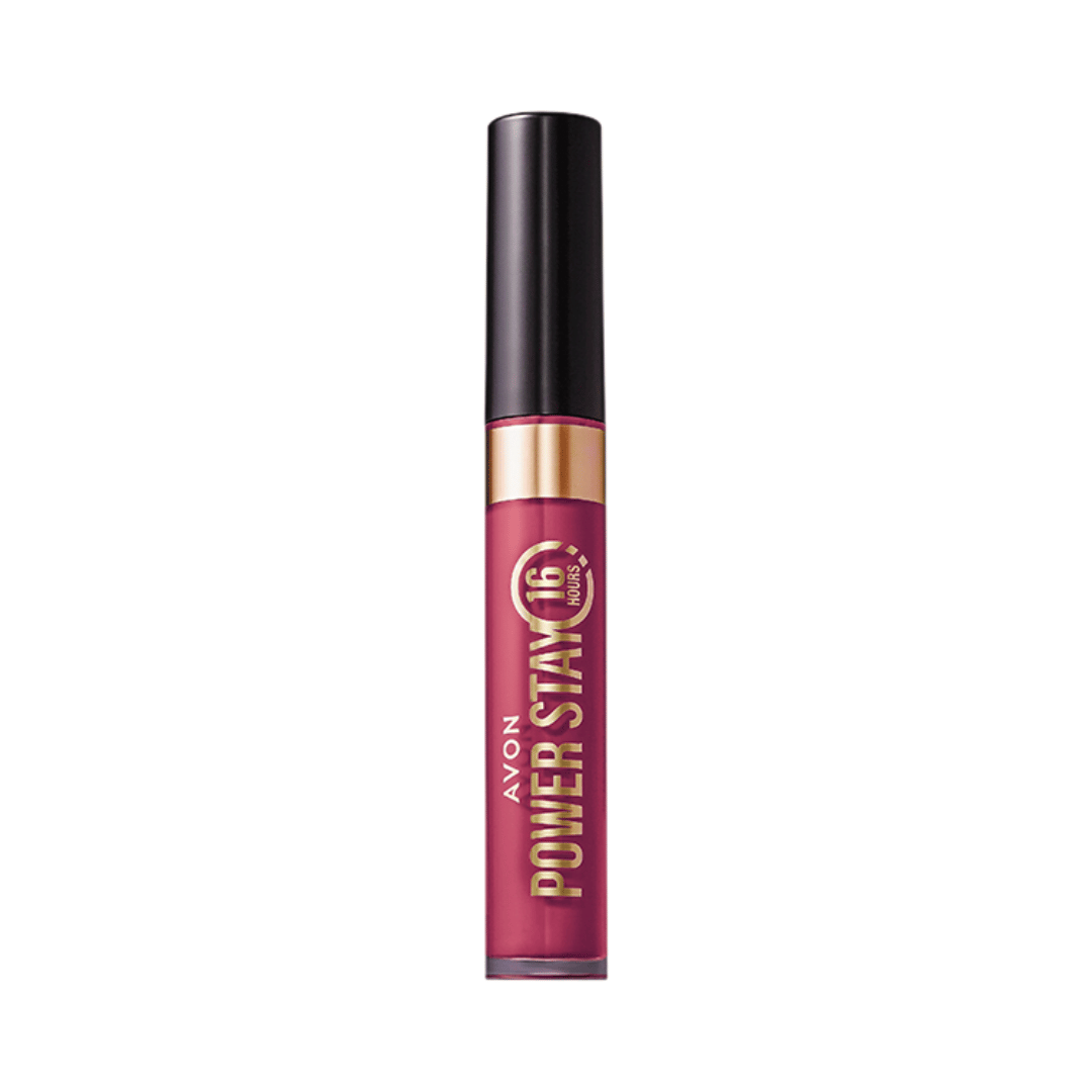 Batom Líquido Matte Avon Power Stay - Quase Vermelho