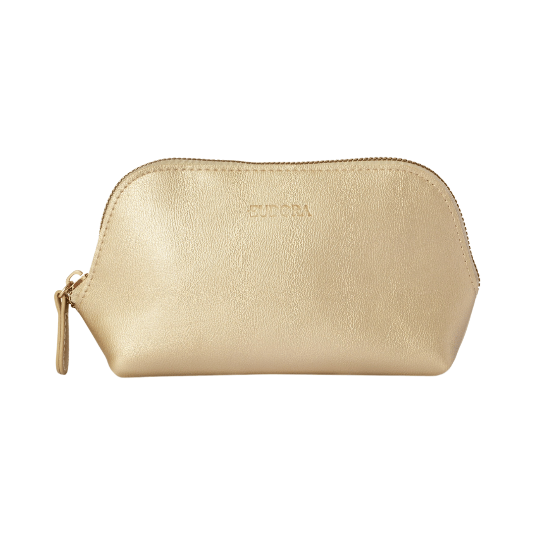 Nécessaire Dourado Arredondado Eudora Collection