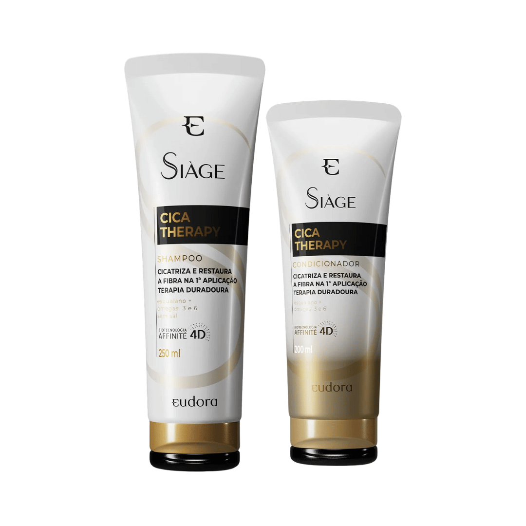Combo Siàge Cica-Therapy: Shampoo 250ml + Condicionador 200ml