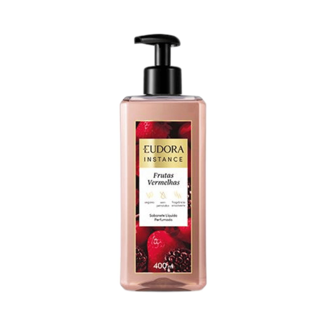 Sabonete Líquido Perfumado Instance Frutas Vermelhas 400ml