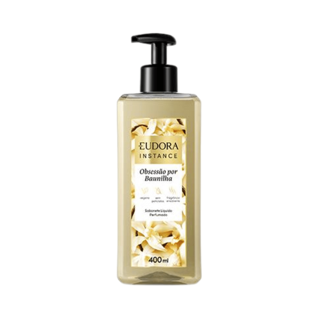 Sabonete Líquido Perfumado Instance Obsessão Por Baunilha 400ml
