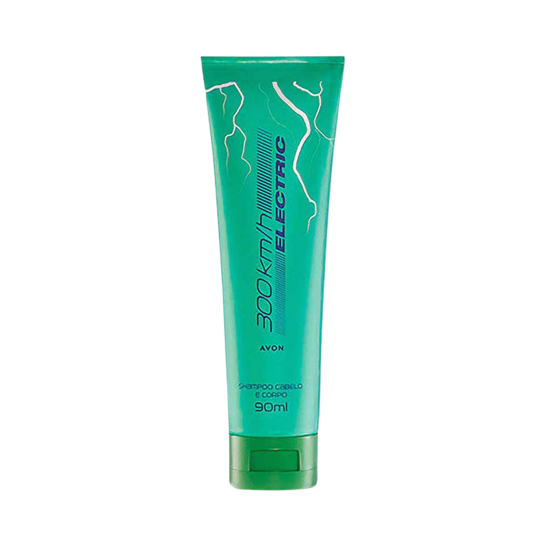 Shampoo Cabelo E Corpo 300Km/h Electric 90ml