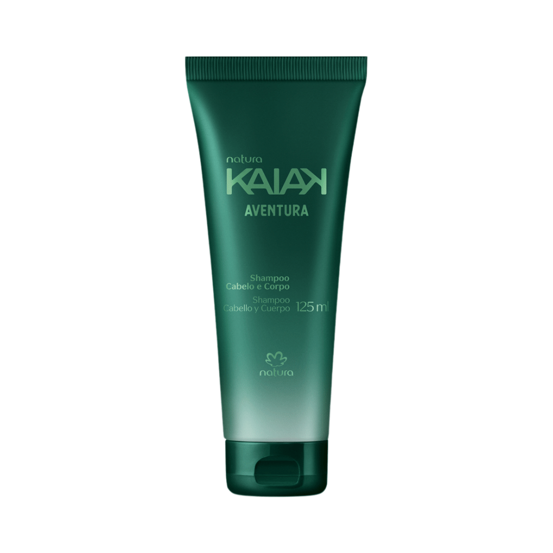 Shampoo Cabelo E Corpo Kaiak Aventura 125ml