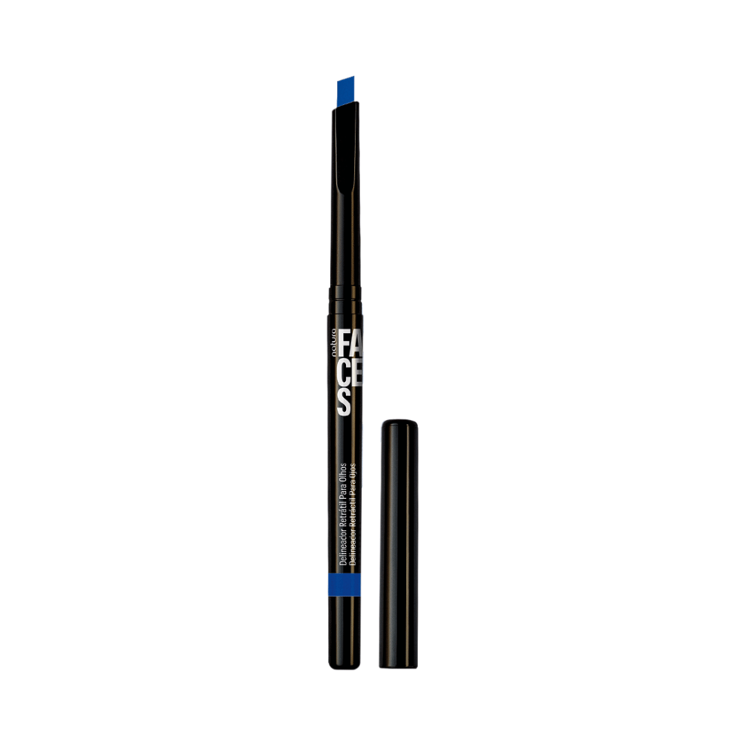 Delineador Retrátil Faces - Azul Deep