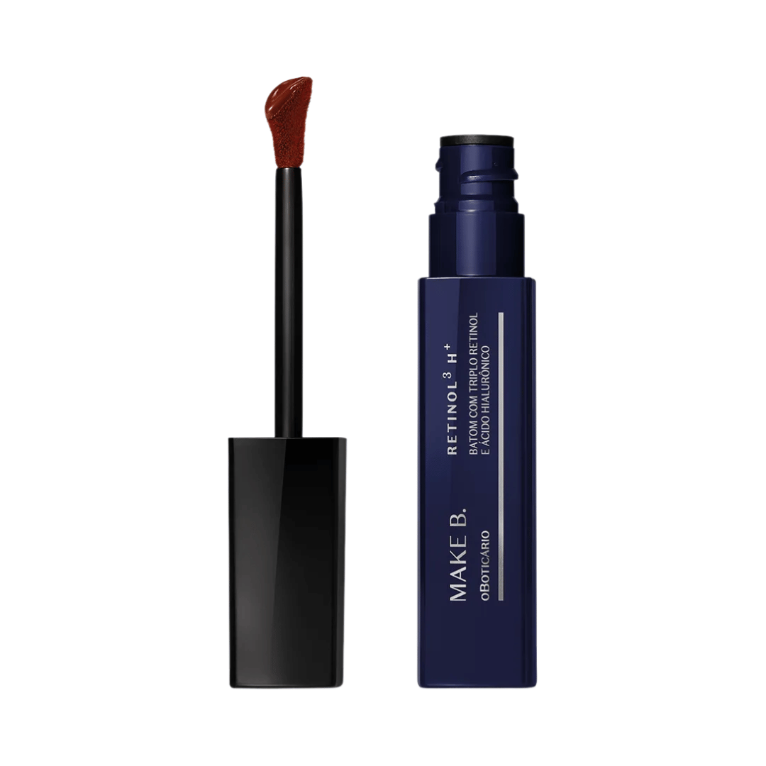 Batom Líquido Make B. Retinol³ H+ - Marrom Caramel Clássic