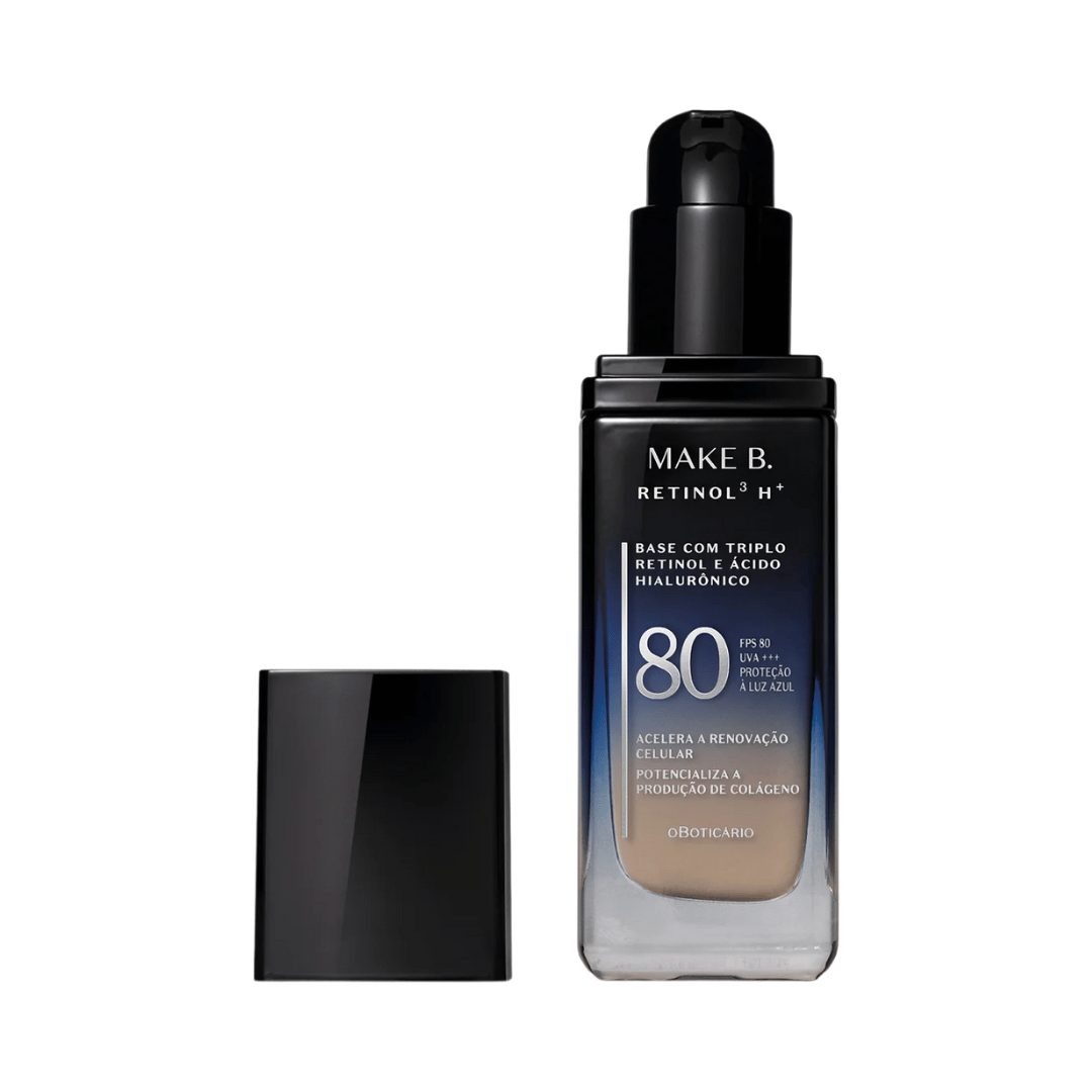 Base Líquida FPS 80 Make B. Retinol³ H+ - Cor 120N