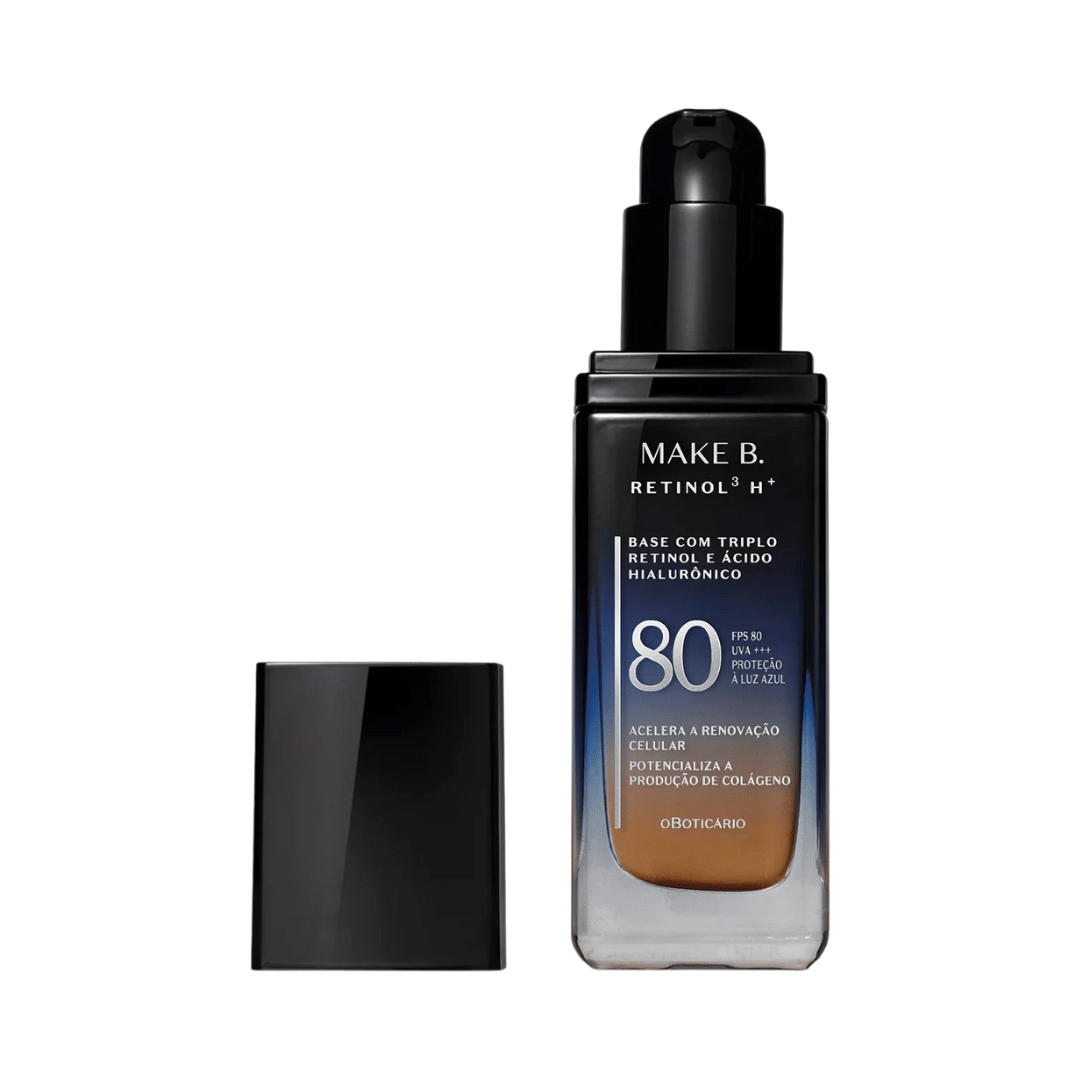 Base Líquida FPS 80 Make B. Retinol³ H+ - Cor 205N