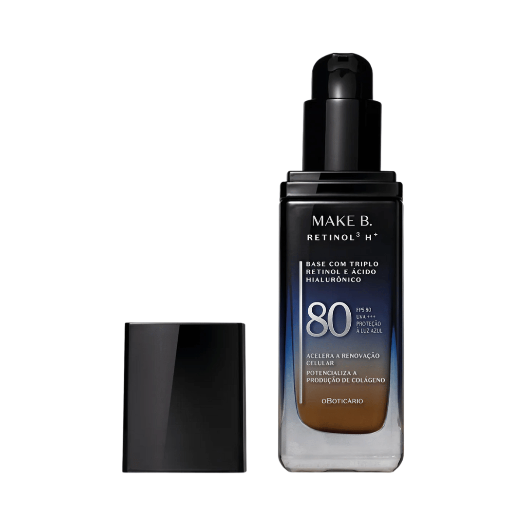 Base Líquida FPS 80 Make B. Retinol³ H+ - Cor 285N