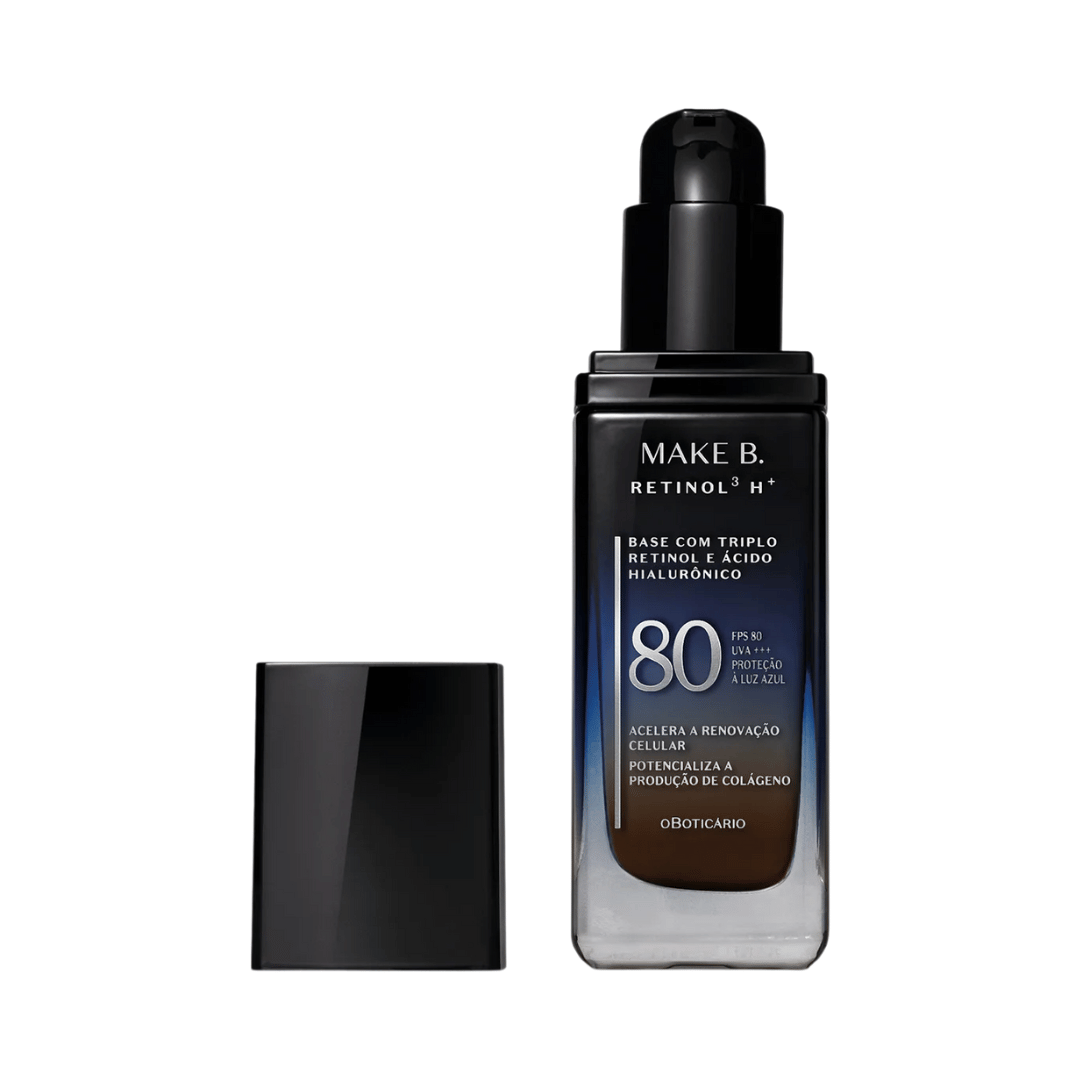 Base Líquida FPS 80 Make B. Retinol³ H+ - Cor 330Q