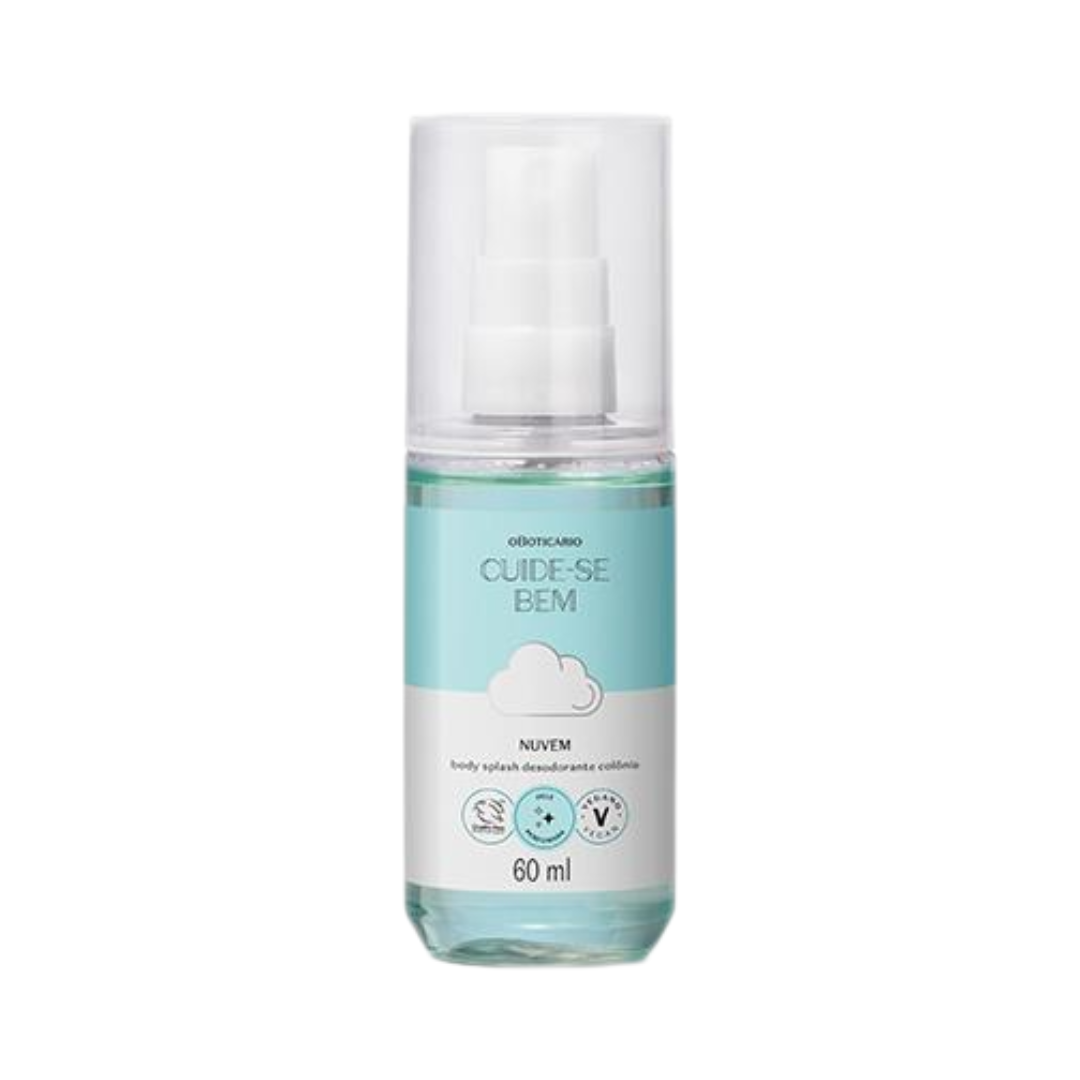 Body Splash Desodorante Colônia Cuide-se Bem Nuvem 60ml