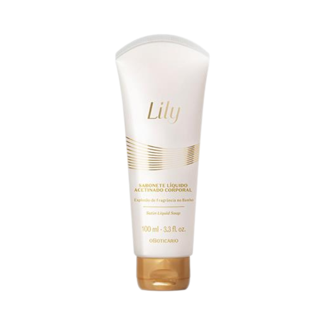Sabonete Líquido Acetinado Corporal Lily 100ml