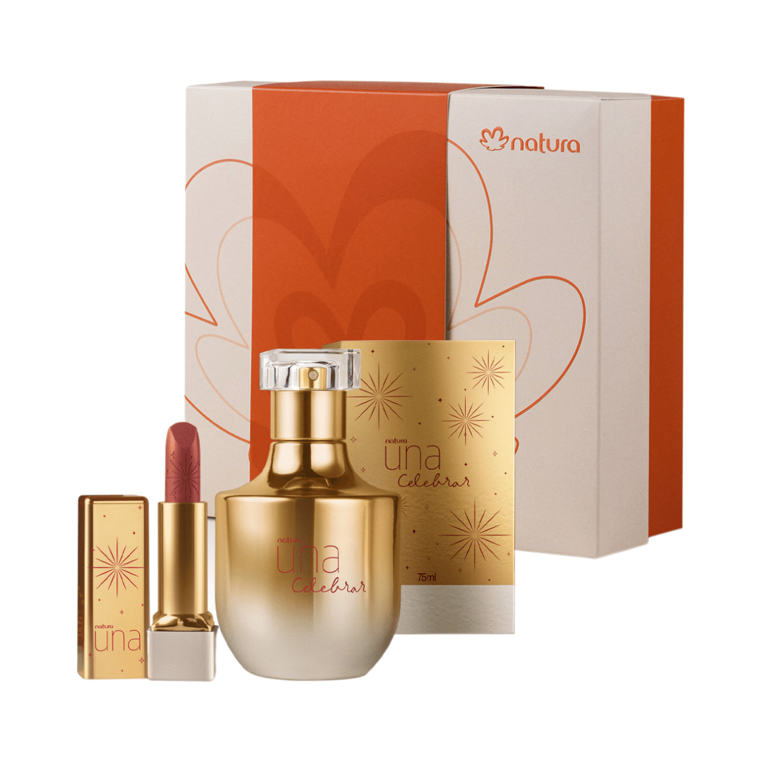 Presente Natura Una Celebrar Com Batom Nude