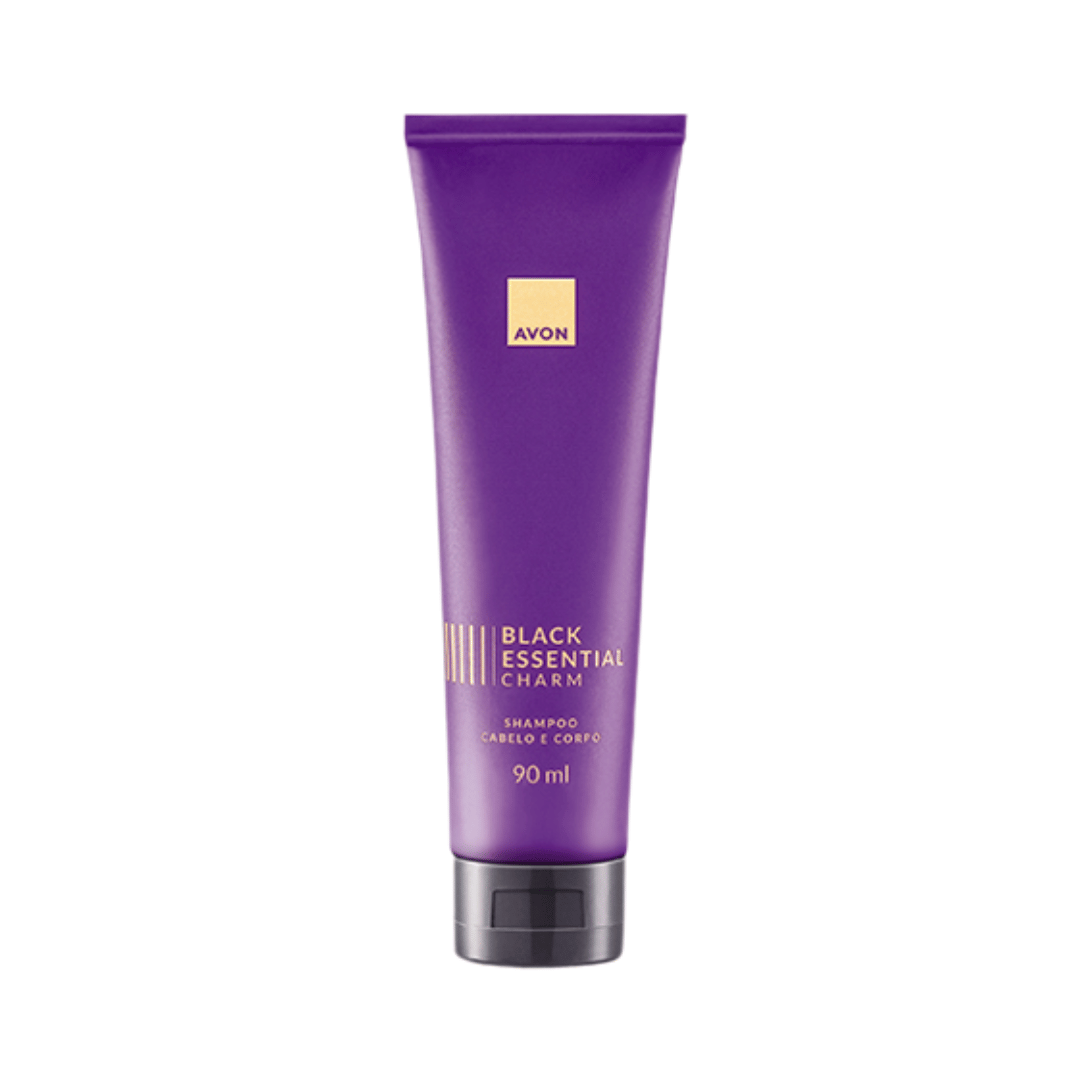 Shampoo Cabelo E Corpo Black Essential Charm 90ml
