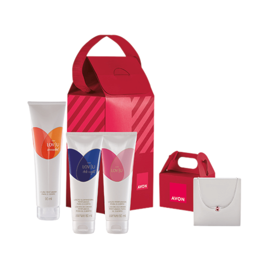 Presente Avon Lov|U Trio Hidratantes Superespecial