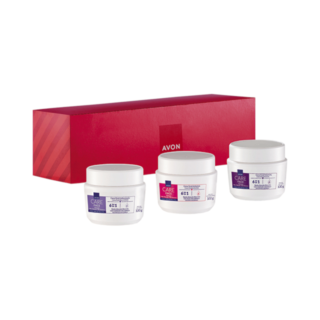 Presente Avon Care Trio Rotina Facial