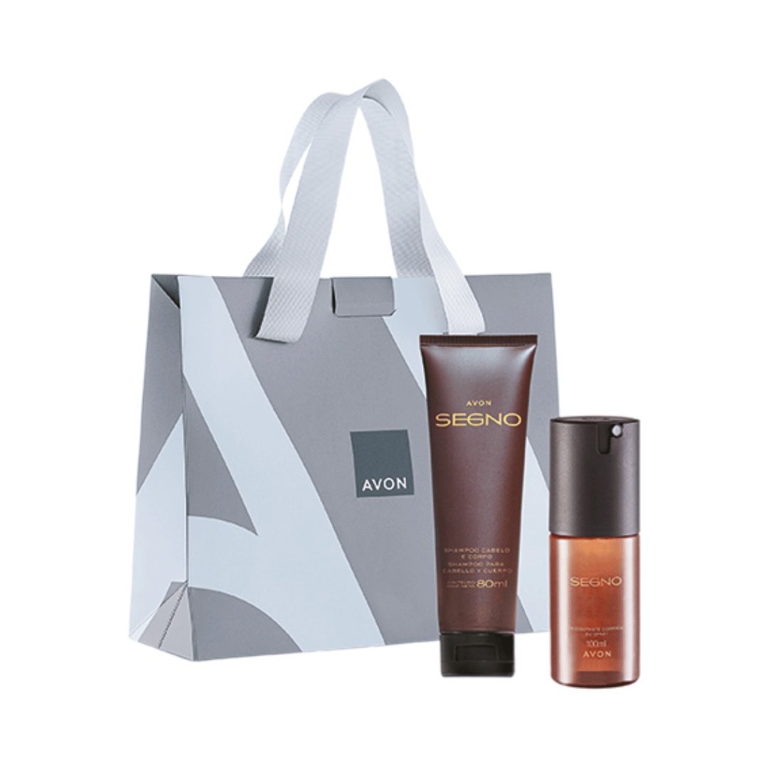 Presente Avon Segno Original Banho Perfumado