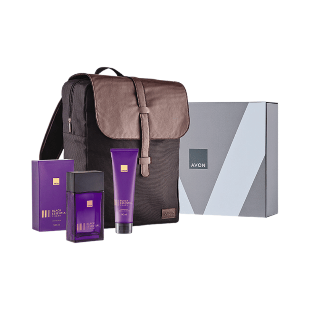 Presente Avon Black Essential Charm Superespecial