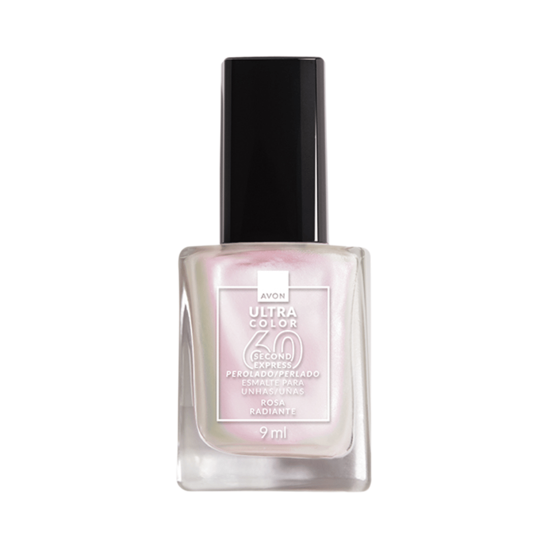 Esmalte Avon Ultra Color 60 Second Express Perolado - Rosa Radiante