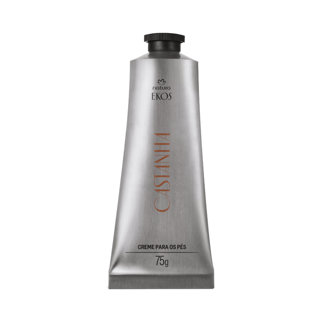 Creme Hidratante Para Os Pés Ekos Castanha 75g