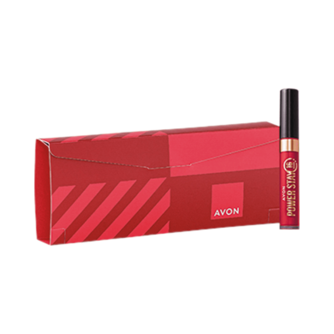 Presente Avon Batom Power Stay Vermelho Canela
