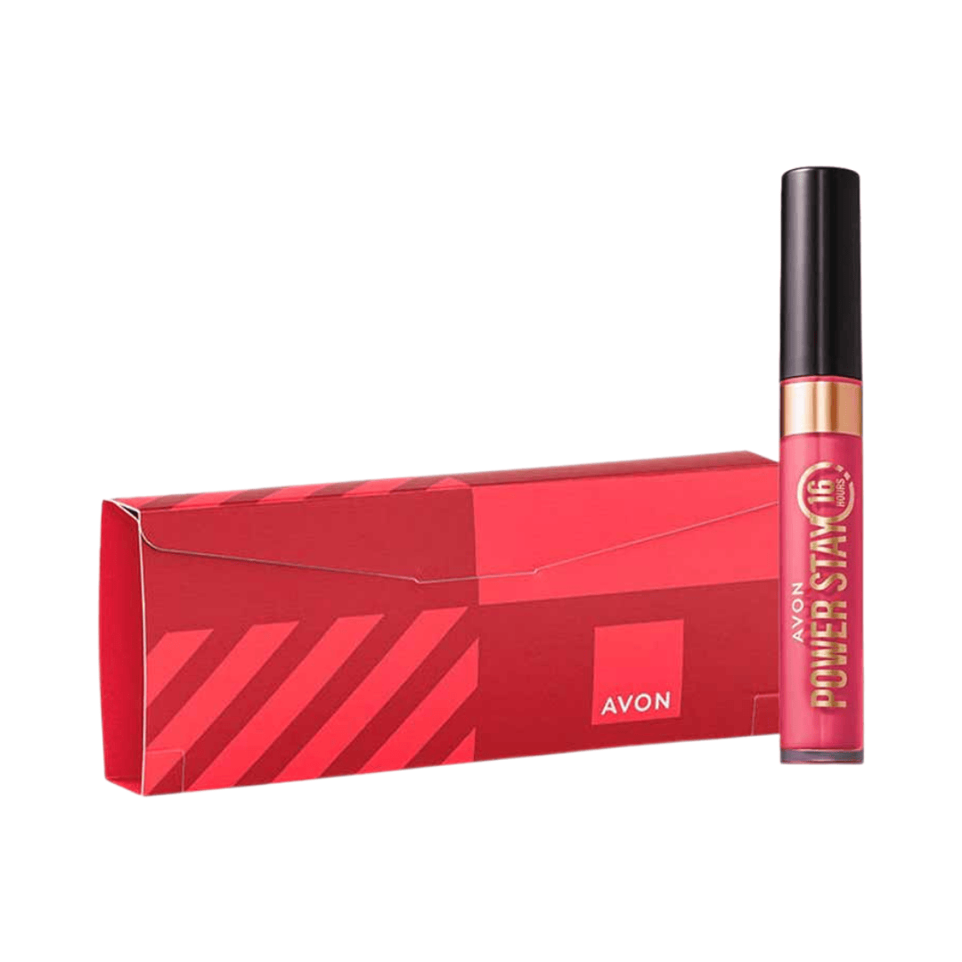 Presente Avon Batom Power Stay Rosa Super Malva