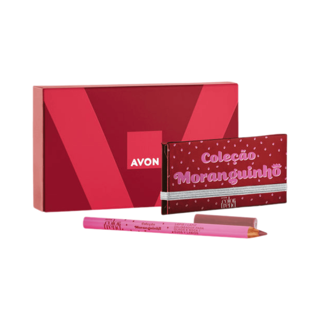 Presente Avon Color Trend Moranguinho Olhos Nude Plenitude