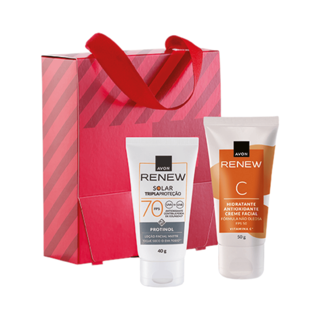 Presente Avon Renew Duo Cuidado Vitamina C