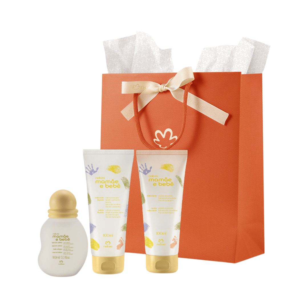 Presente Natura Mamãe E Bebê Flor De Laranjeira (3 Produtos)