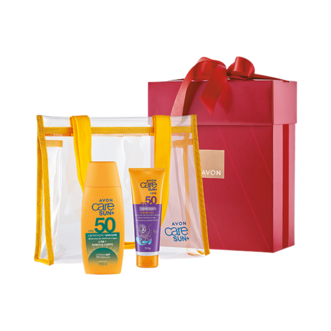 Presente Avon Care Proteção Solar Família Superespecial