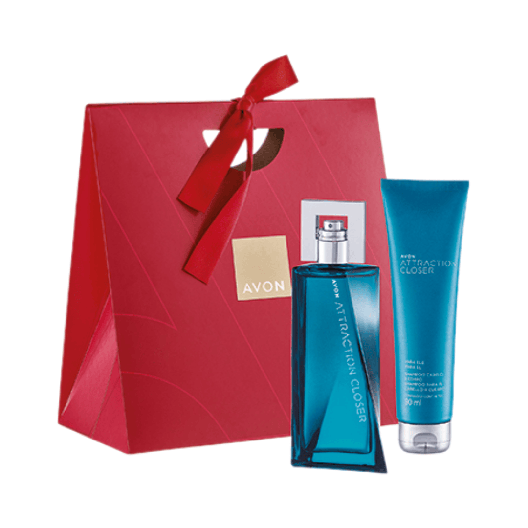 Presente Avon Attraction Closer Para Ele Especial