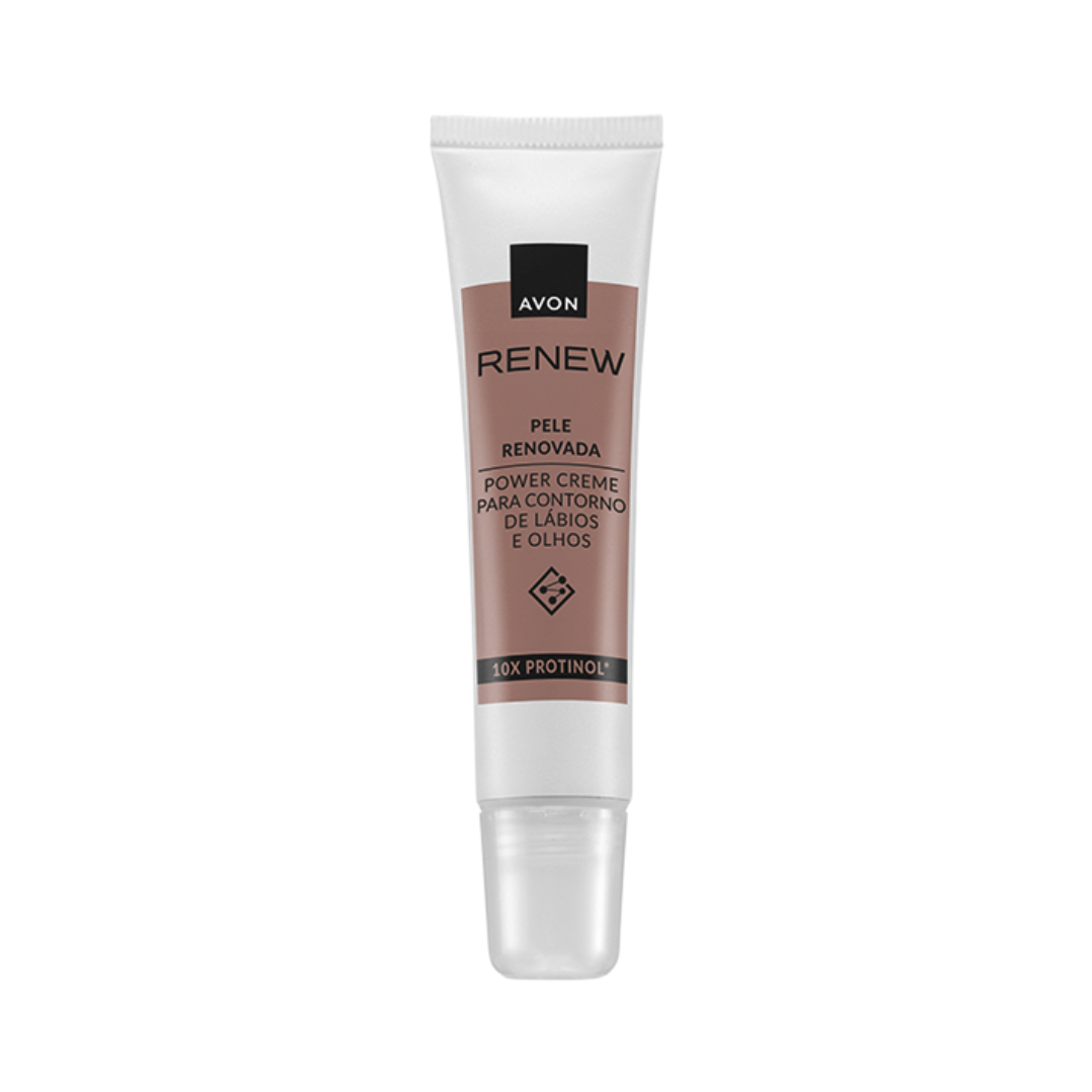 Power Creme Para Contorno De Lábios E Olhos Pele Renovada Renew 15g