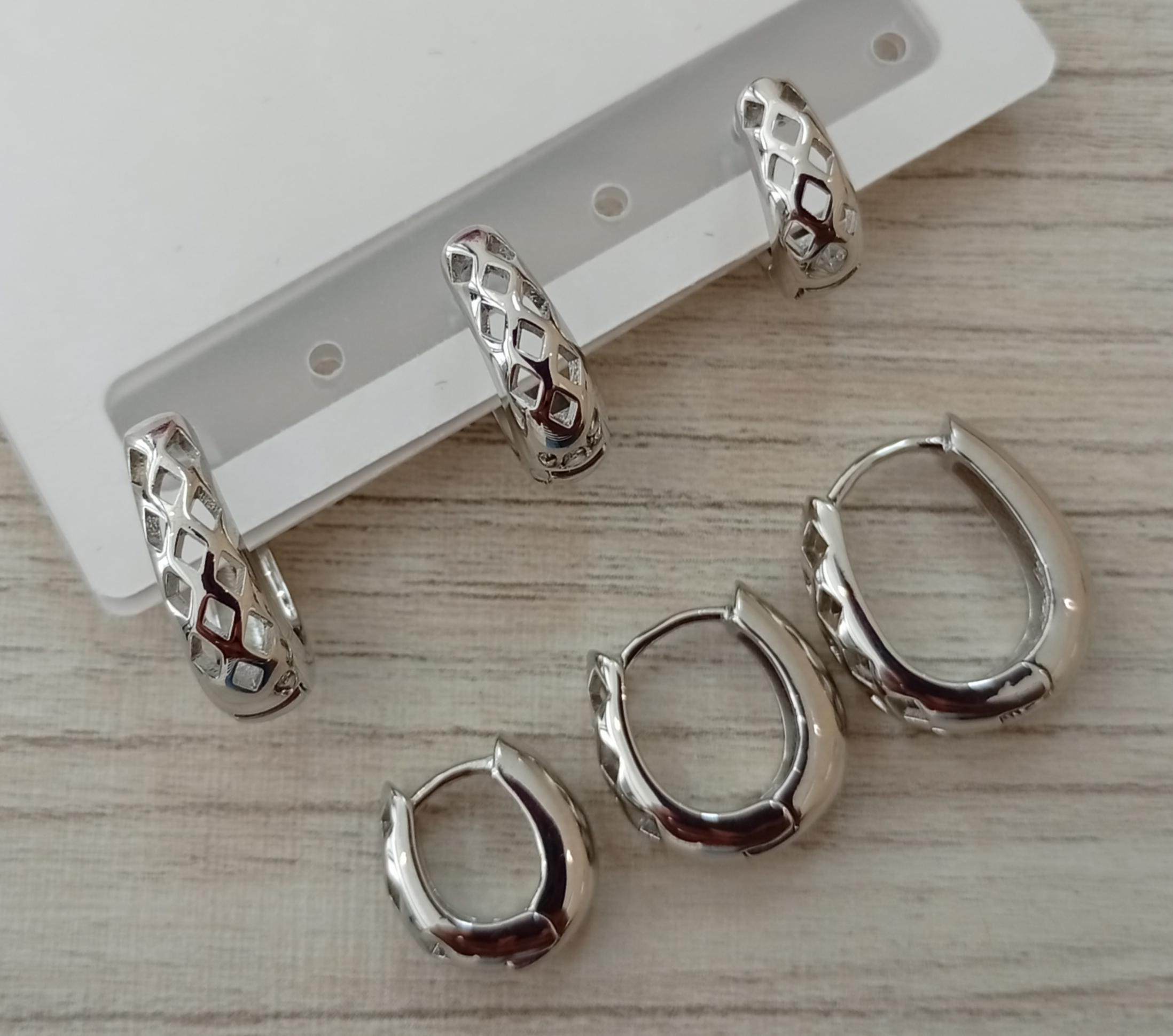 Trio Argola detalhes Ródio
