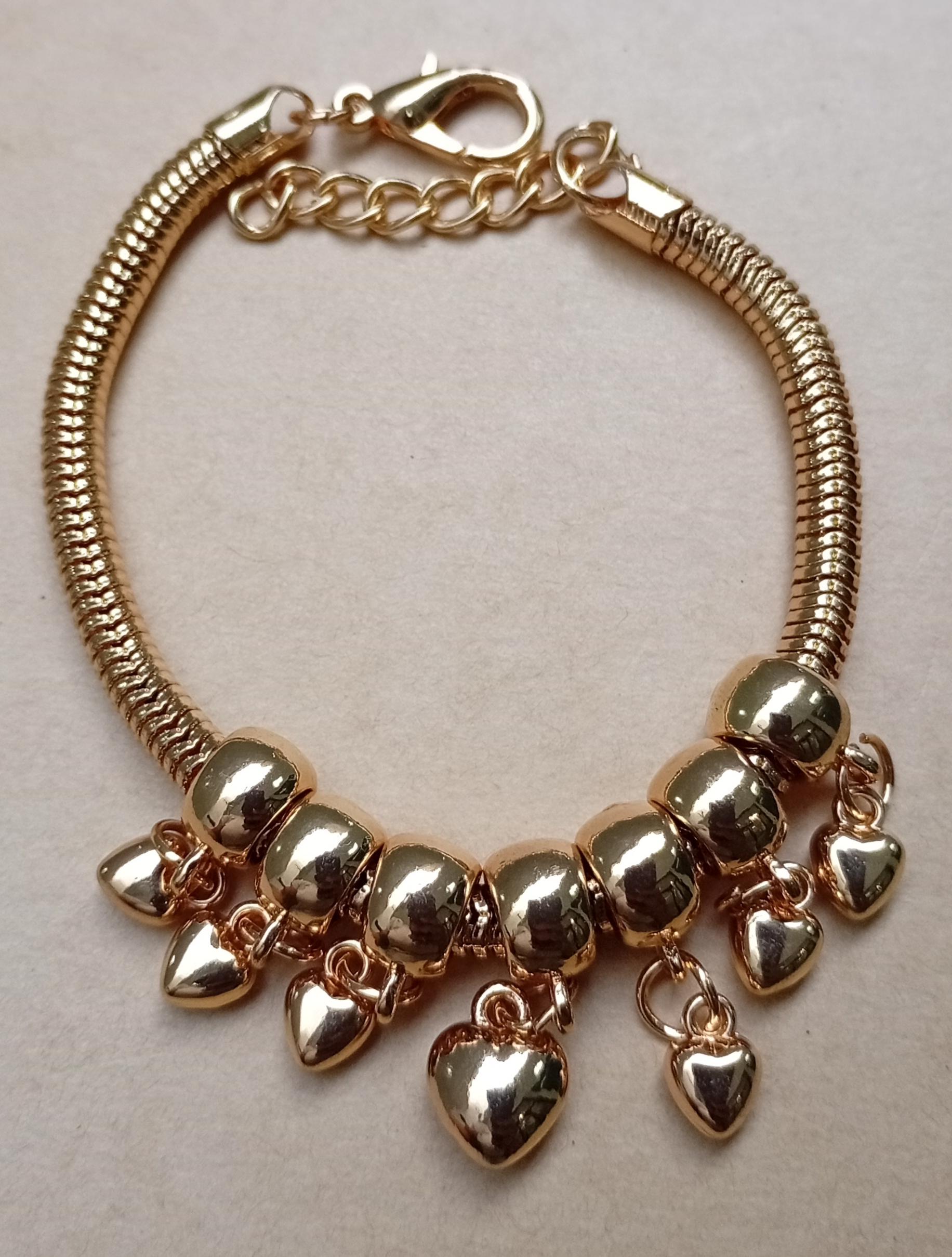 Pulseira Berloque Coração