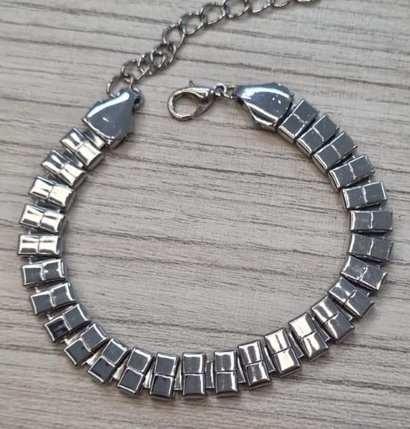 Pulseira Lacraia Prata