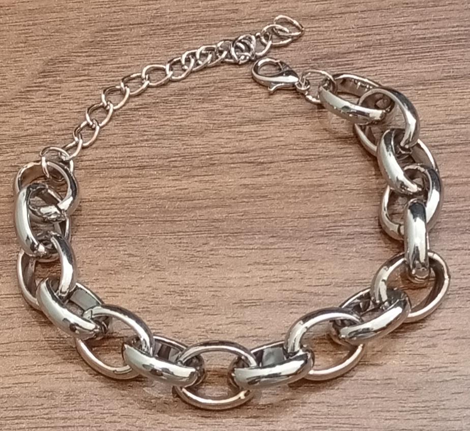 Pulseira Elos Ródio