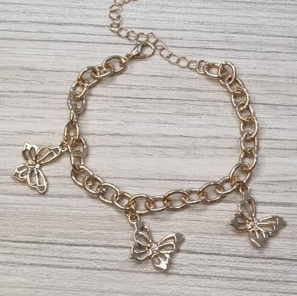 Pulseira Elos Ping. Borboleta