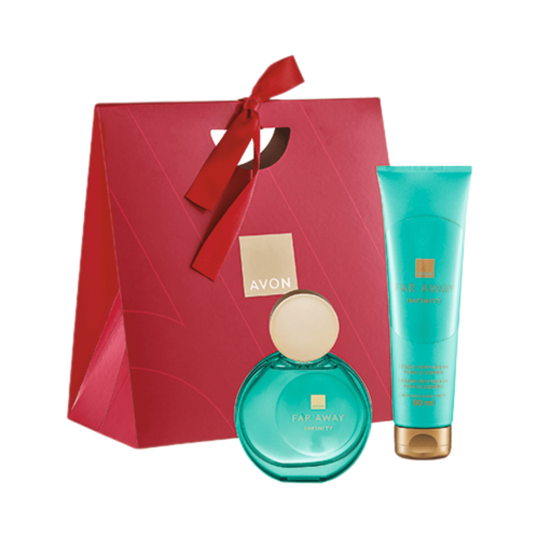 Presente Avon Far Away Infinity Especial