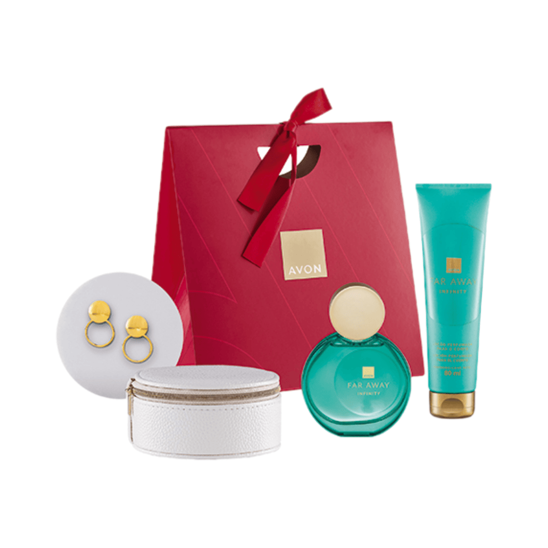 Presente Avon Far Away Infinity Superespecial