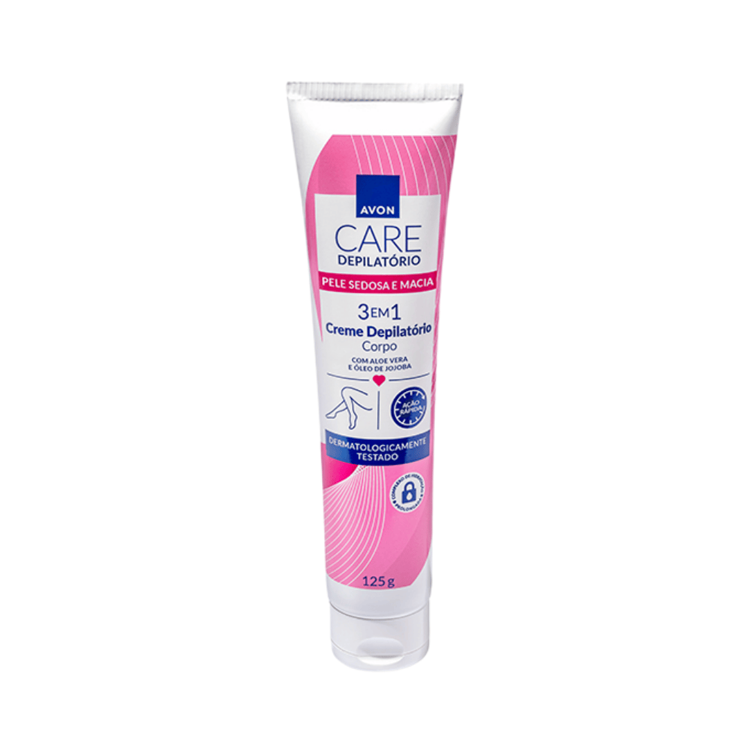 Creme Depilatório Para O Corpo Avon Care 125g