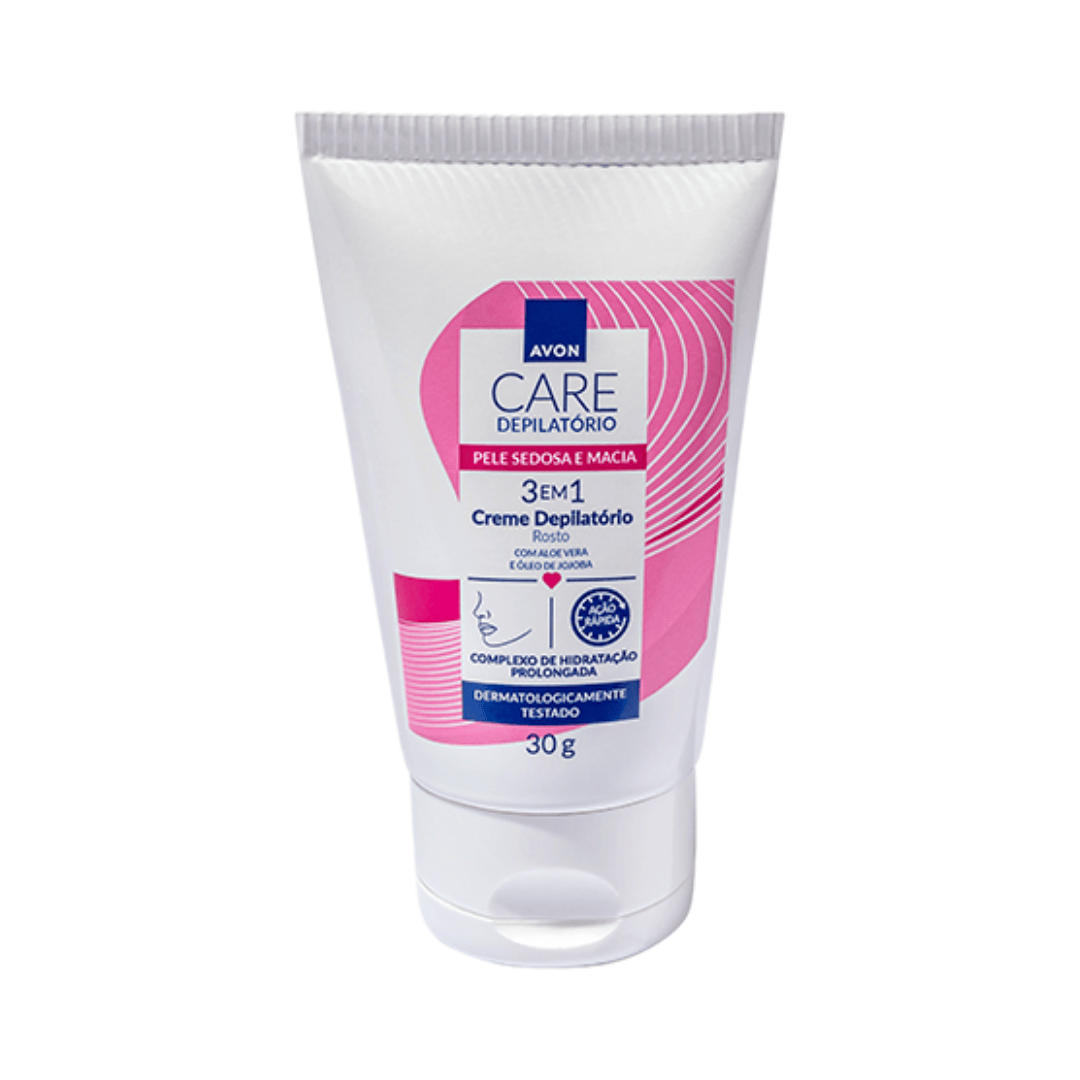 Creme Depilatório Para O Rosto Avon Care 30g
