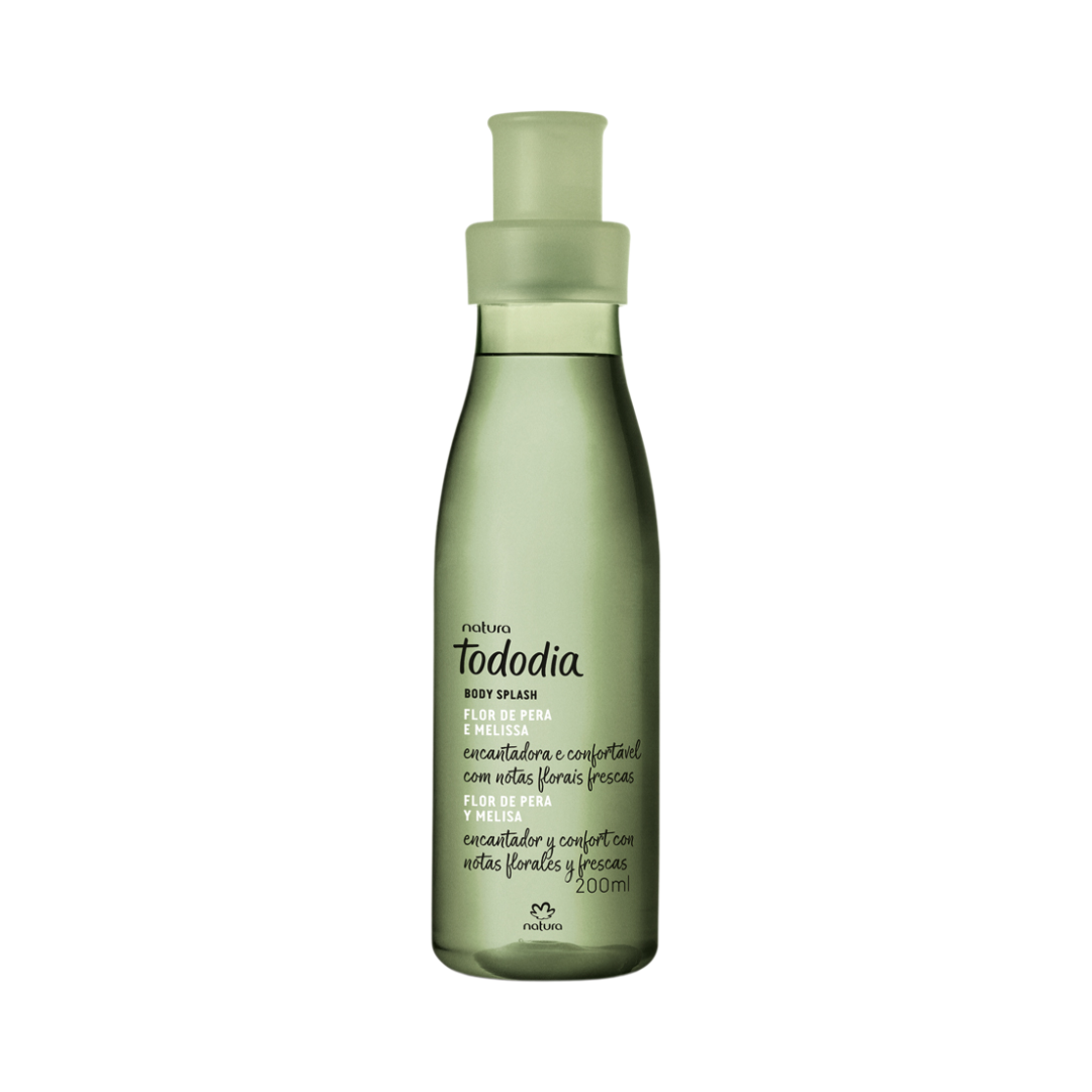 Body Splash Desodorante Colônia Tododia Flor De Pera E Melissa 200ml