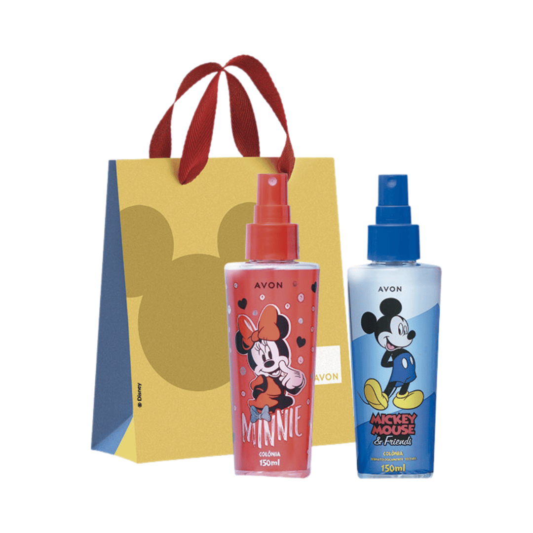 Presente Avon Disney Dupla Mickey E Minnie