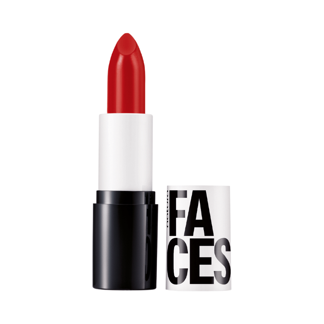 Batom Multimix Cremoso Faces - Rock N Red