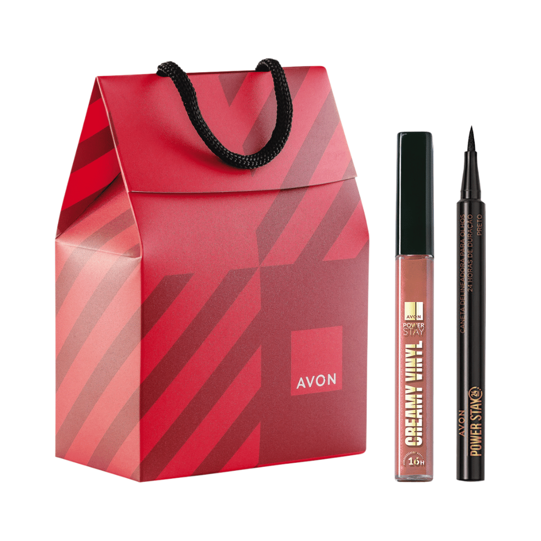 Presente Avon Power Stay Dupla Nude Musa