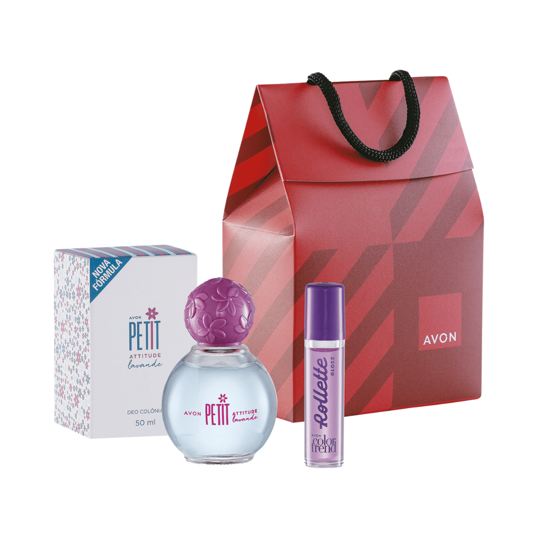 Presente Avon Petit Lavanda Brilho