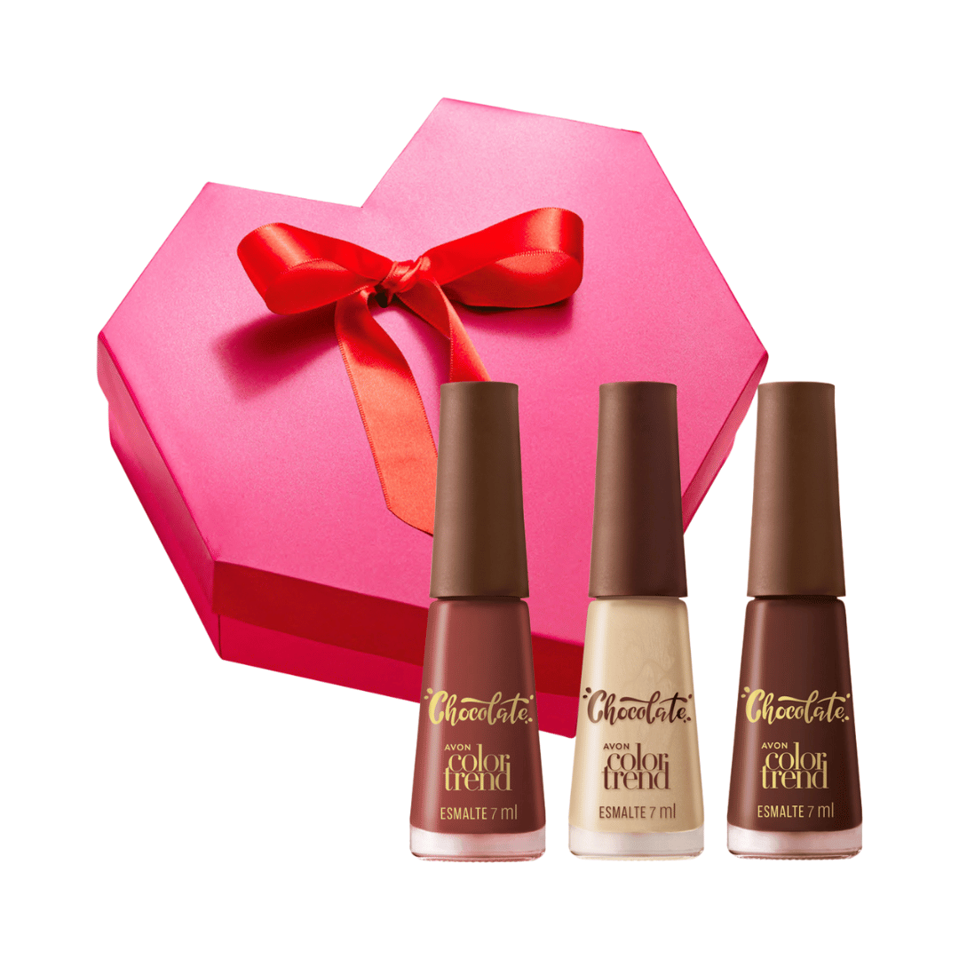 Presente Avon Color Trend Trio Chocolate