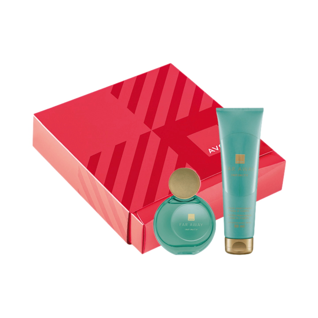 Presente Avon Far Away Infinity Especial